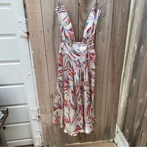 Vanessa Mooney the Venus midi silk dress size XS
